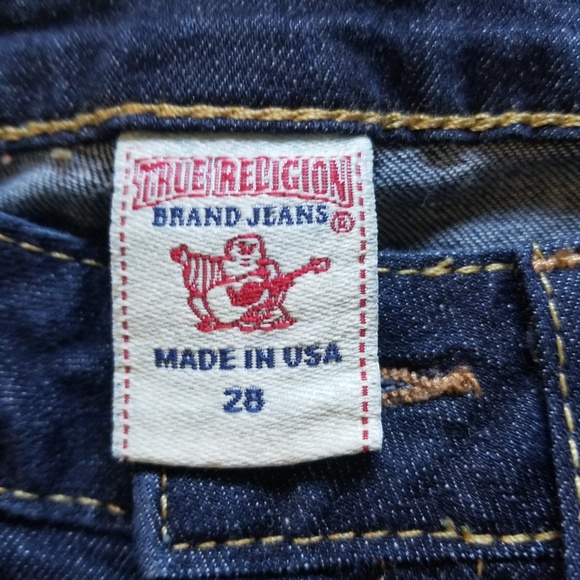 True Religion Jeans size 28 straight leg - Picture 6 of 6